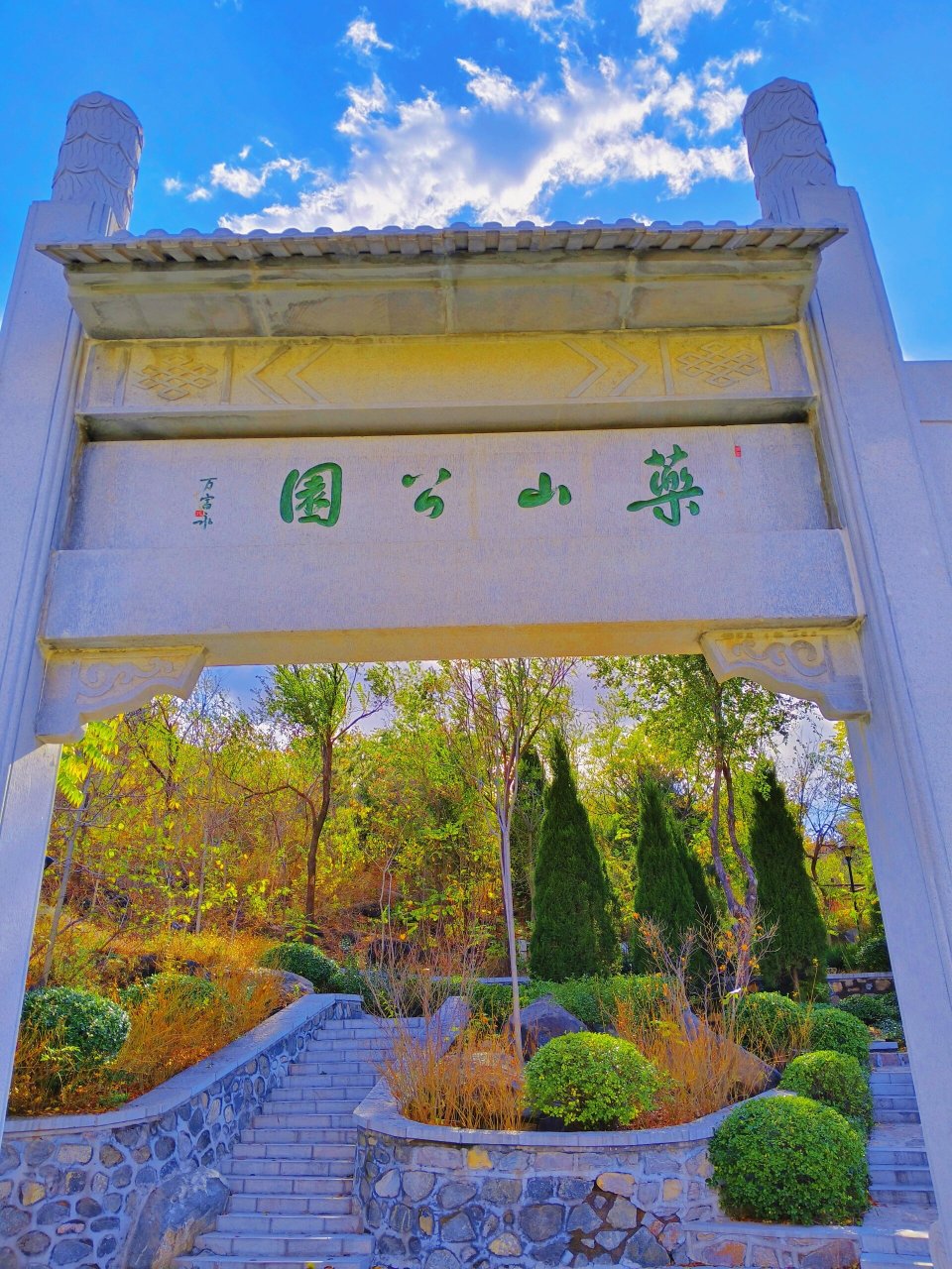 药山公园 留得残荷听雨声.