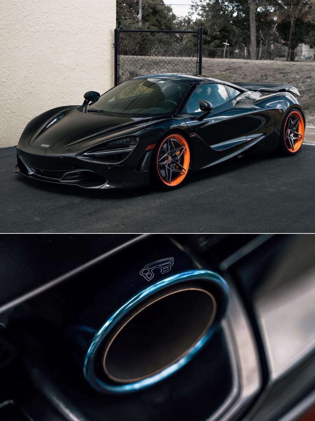 迈凯伦720s 黑武士风格一黑到底.