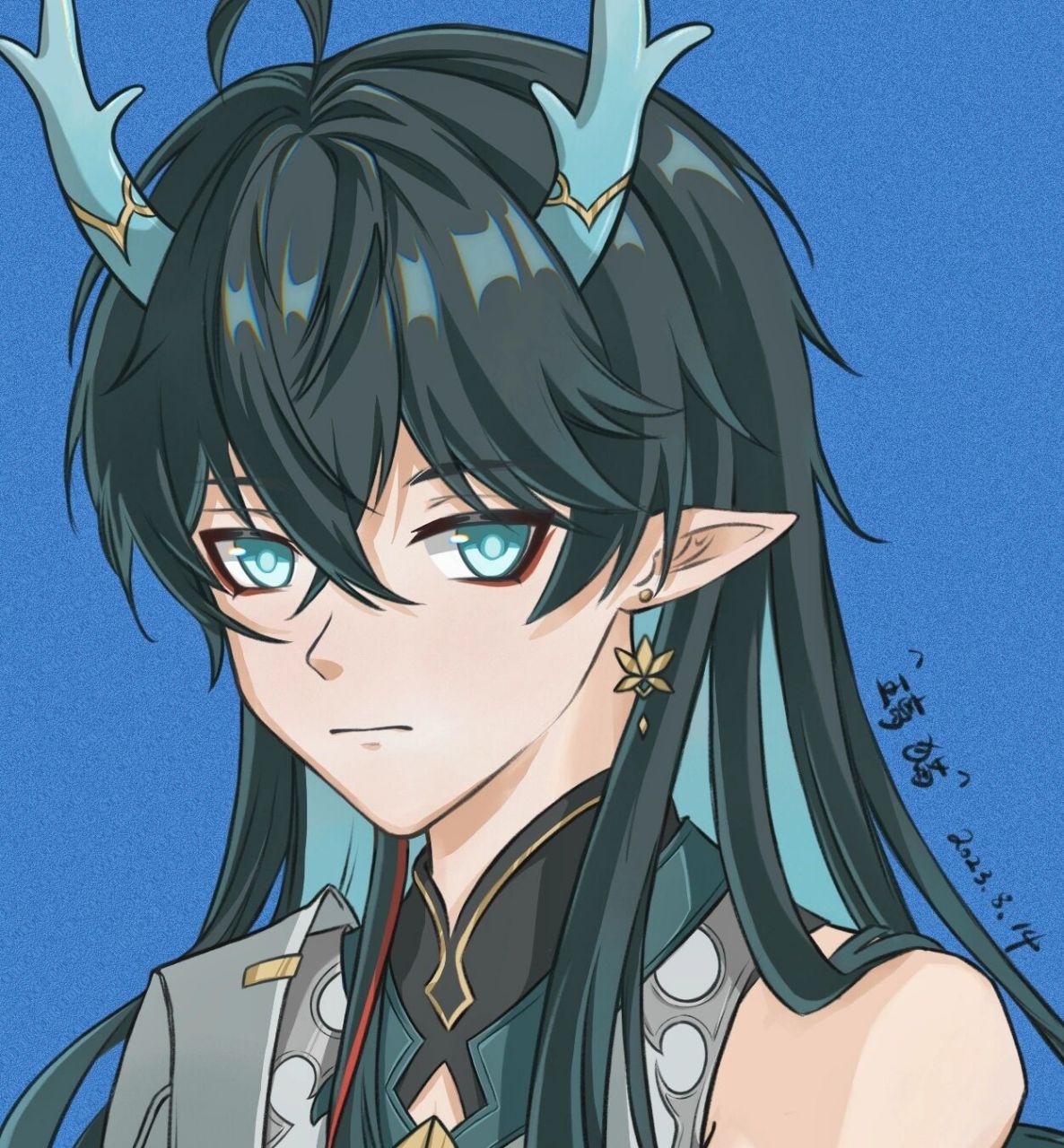 刃恒头像第二期——饮月君 终于画完啦