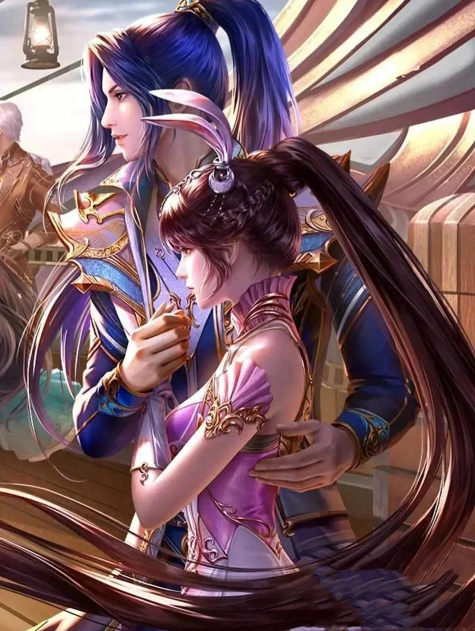 我来发唐三和小舞的头像啦,嘻嘻.96