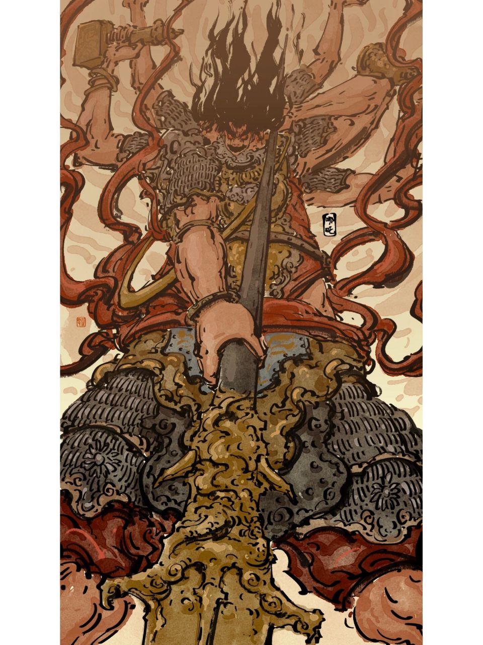 李靖!今天我要踏平你的陈塘关!