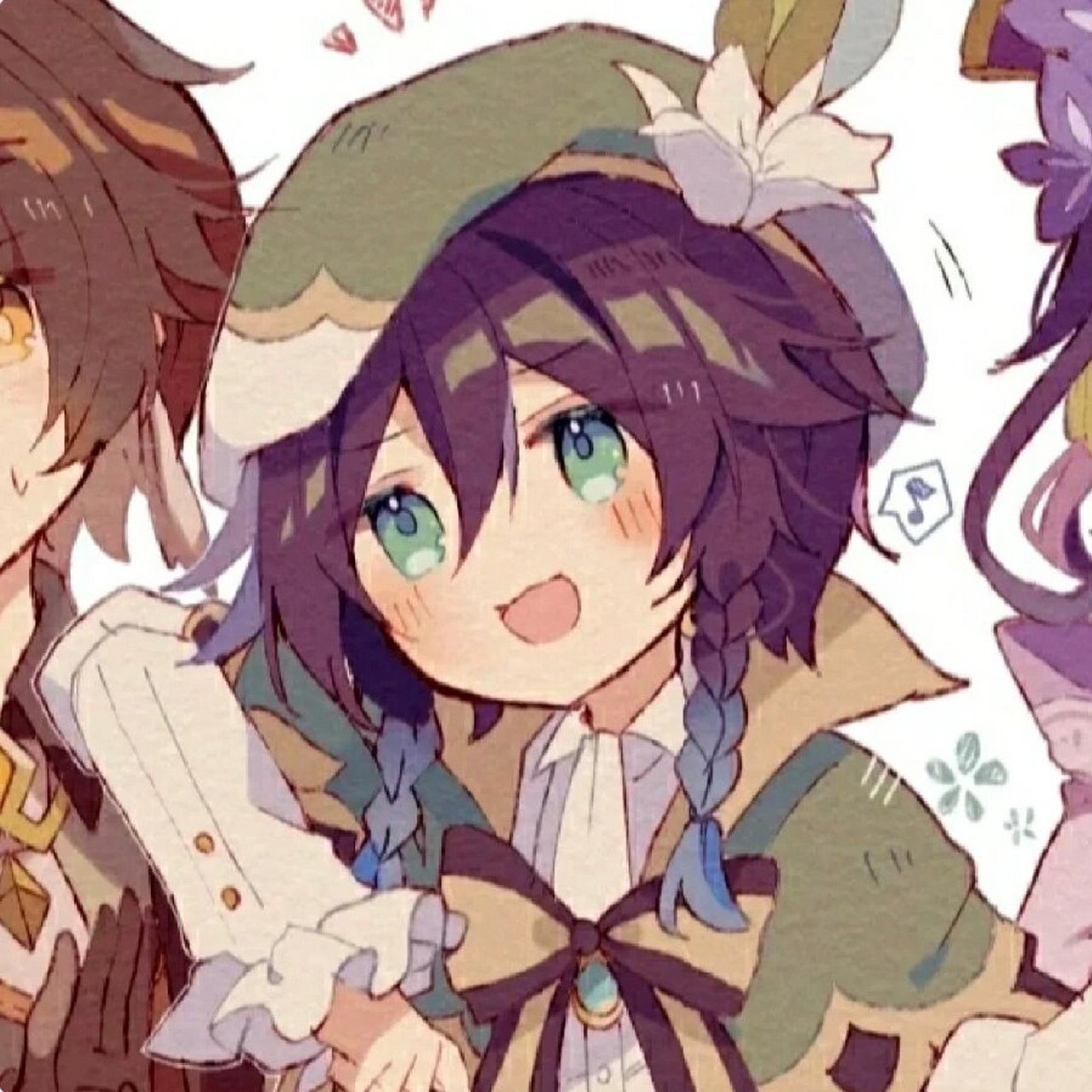 原神情头4 三神来喽