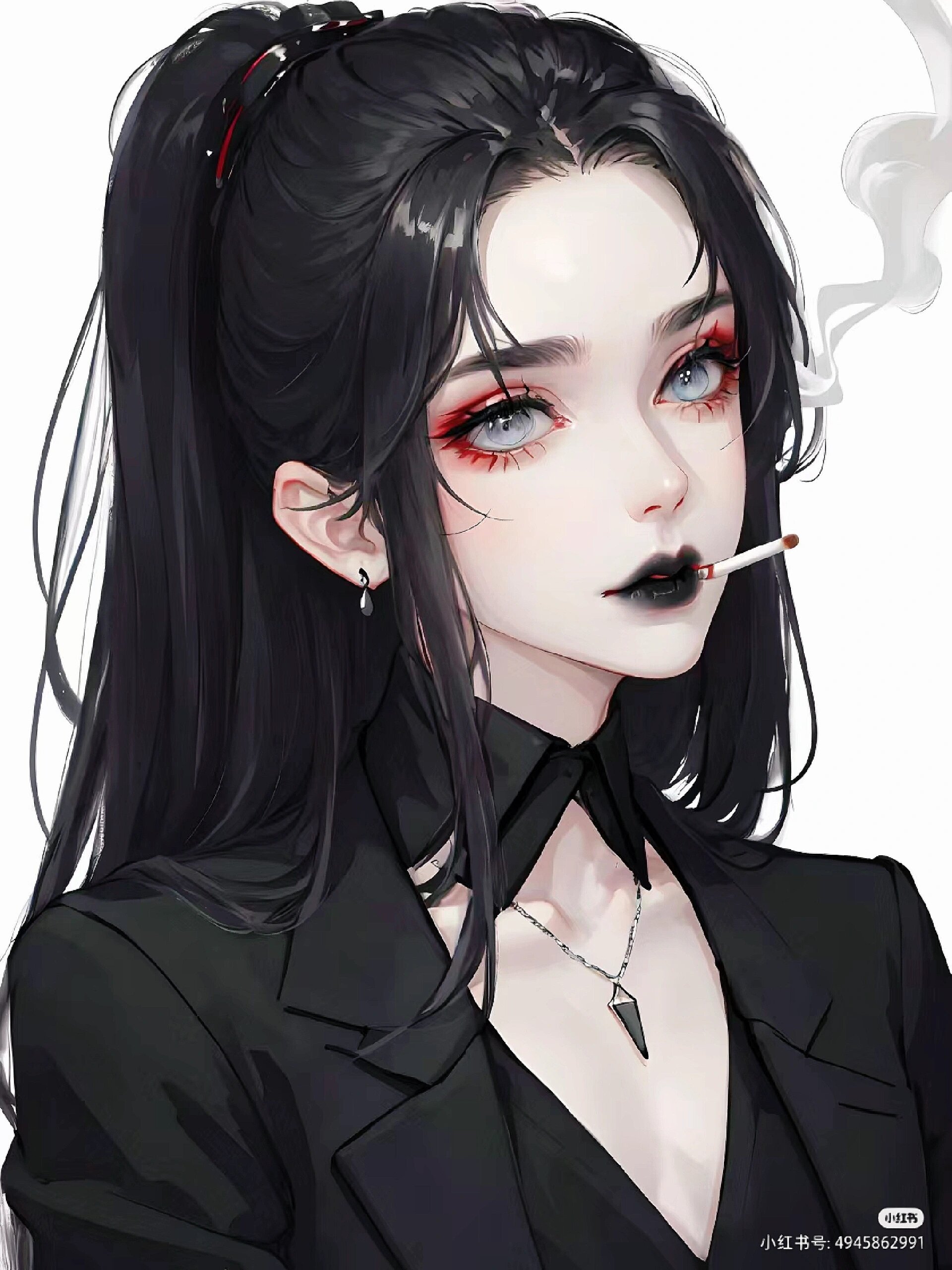 御姐风/暗黑女头像