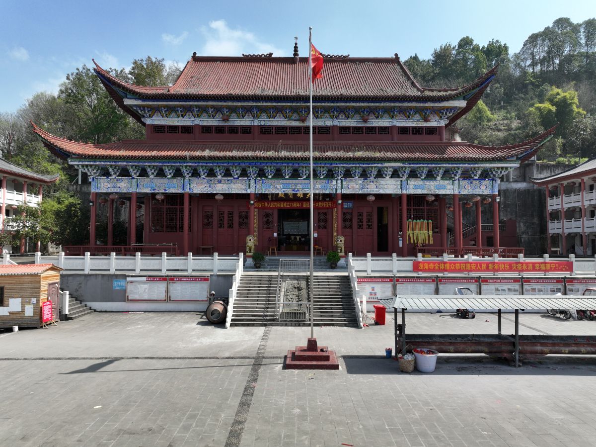 **灵山寺一日游攻略,灵验到不行,成都出发轻松往返!