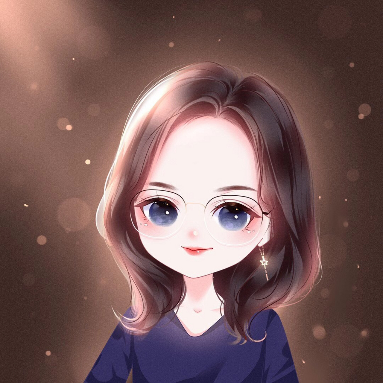 可爱女生漫画头像 93送给自己的好运手绘头像,换个头像,让自己的