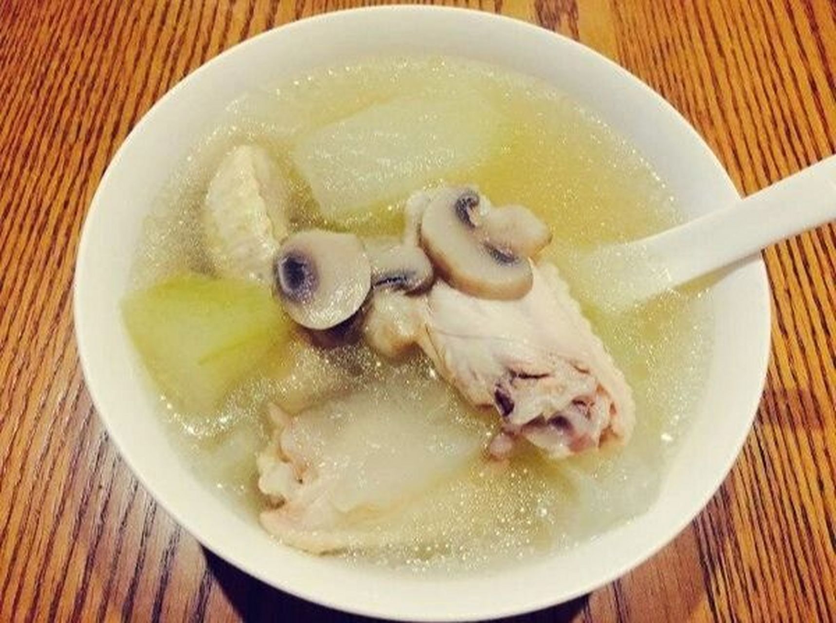 初学者|冬瓜鸡汤简单做法 图自百度,做出来就是这个样子,做完忘记拍照