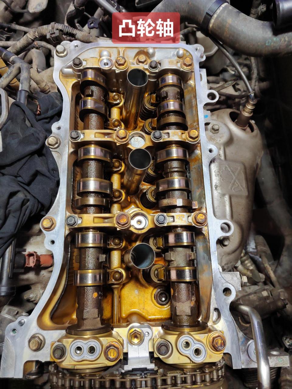 雷克萨斯es350更换正时链条,免拆更换