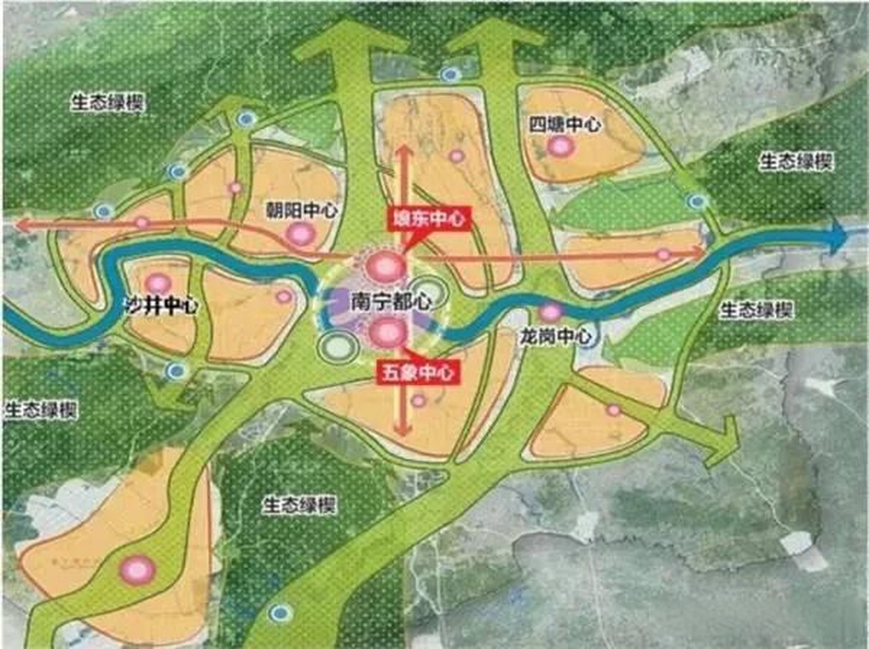 广西南宁市总体规划设计 广西头条