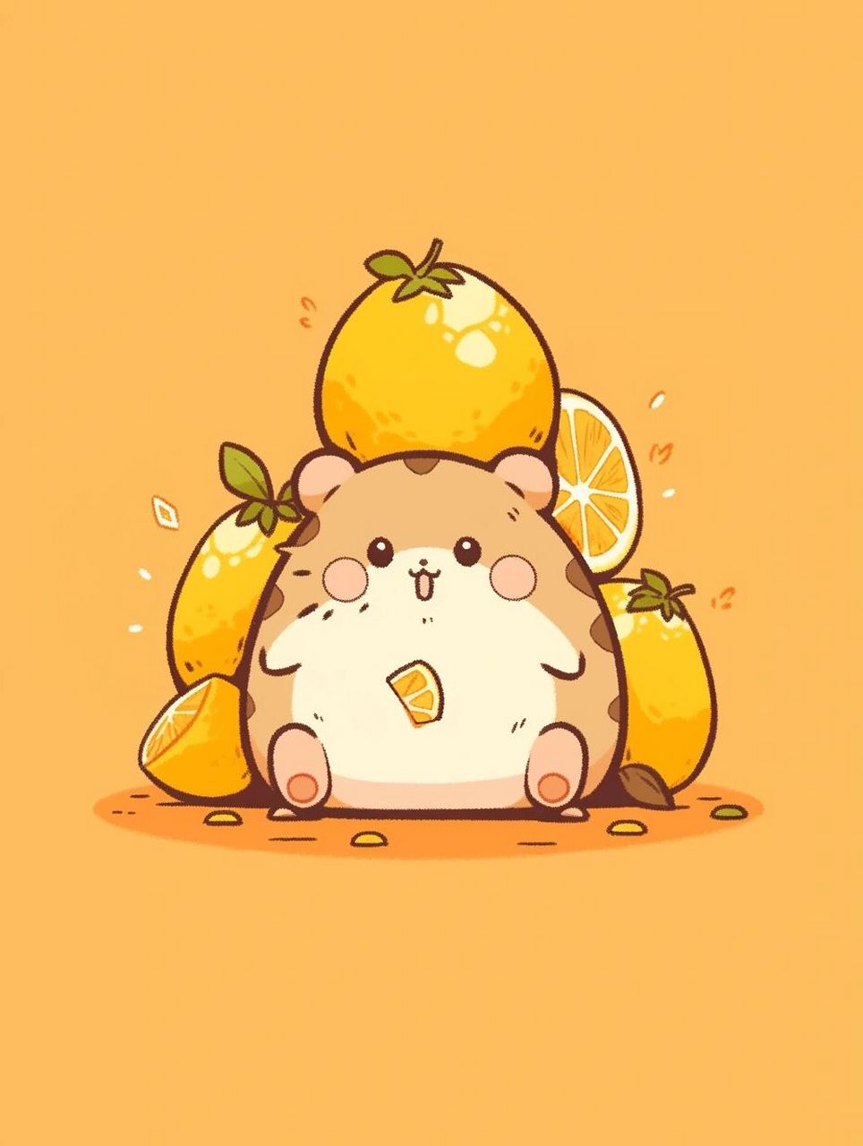 day18 | ai 简笔画 会有喜欢柠檬的小仓鼠91吗 关键词分享: cute