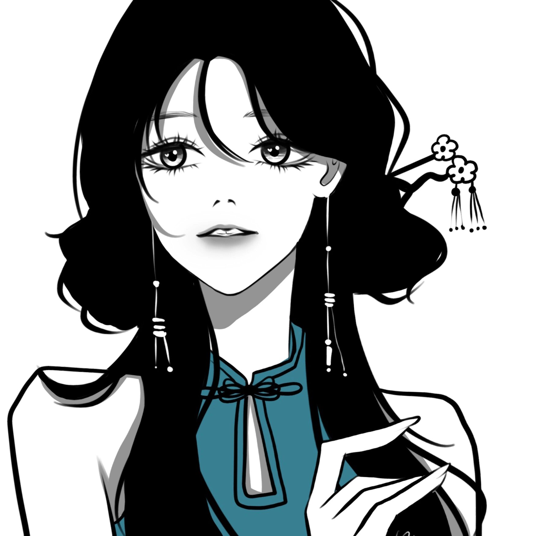 古风黑白头像来啦!