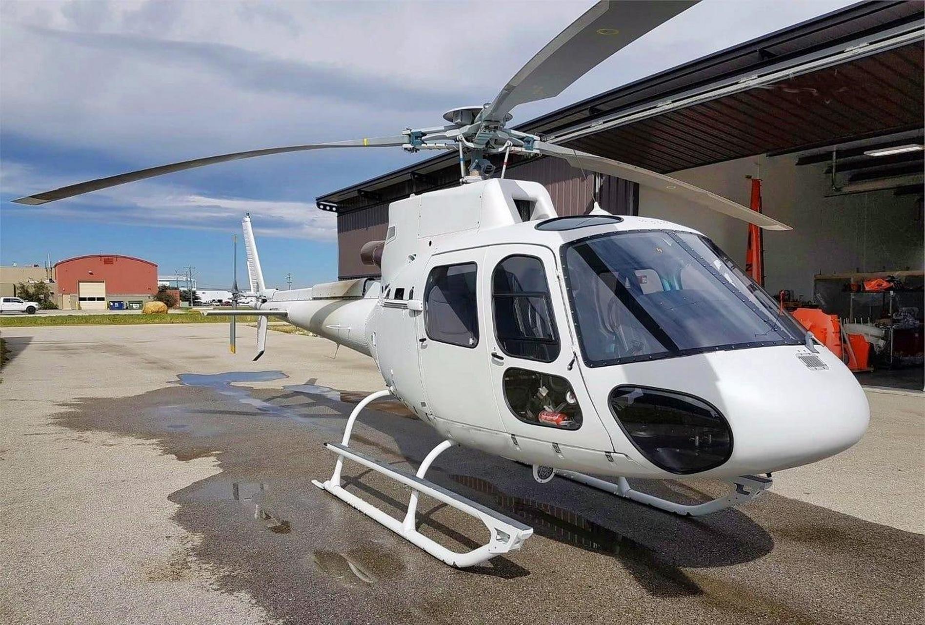 现货丨as350 b3e,贝尔206l-4直升机打包,适航状态
