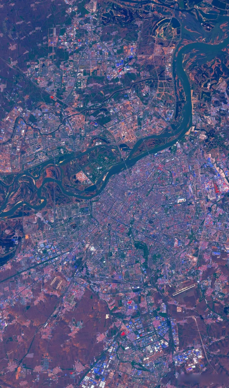 哈尔滨三维实景地图图片