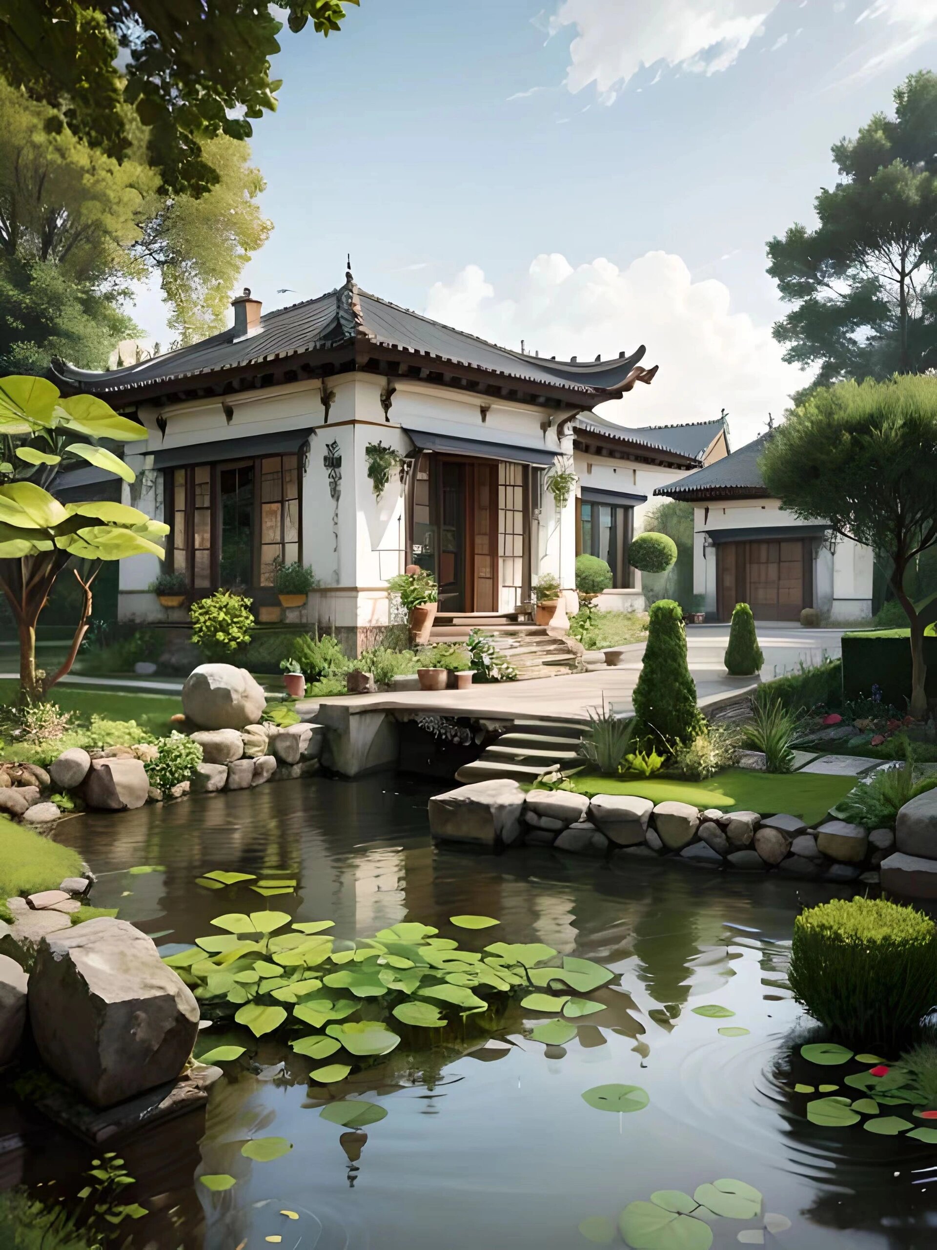 田园风别墅你喜欢吗?