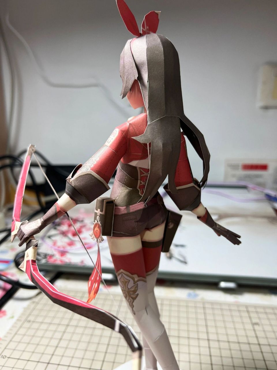 【纸模】原神 安柏 第十三枚纸模打卡