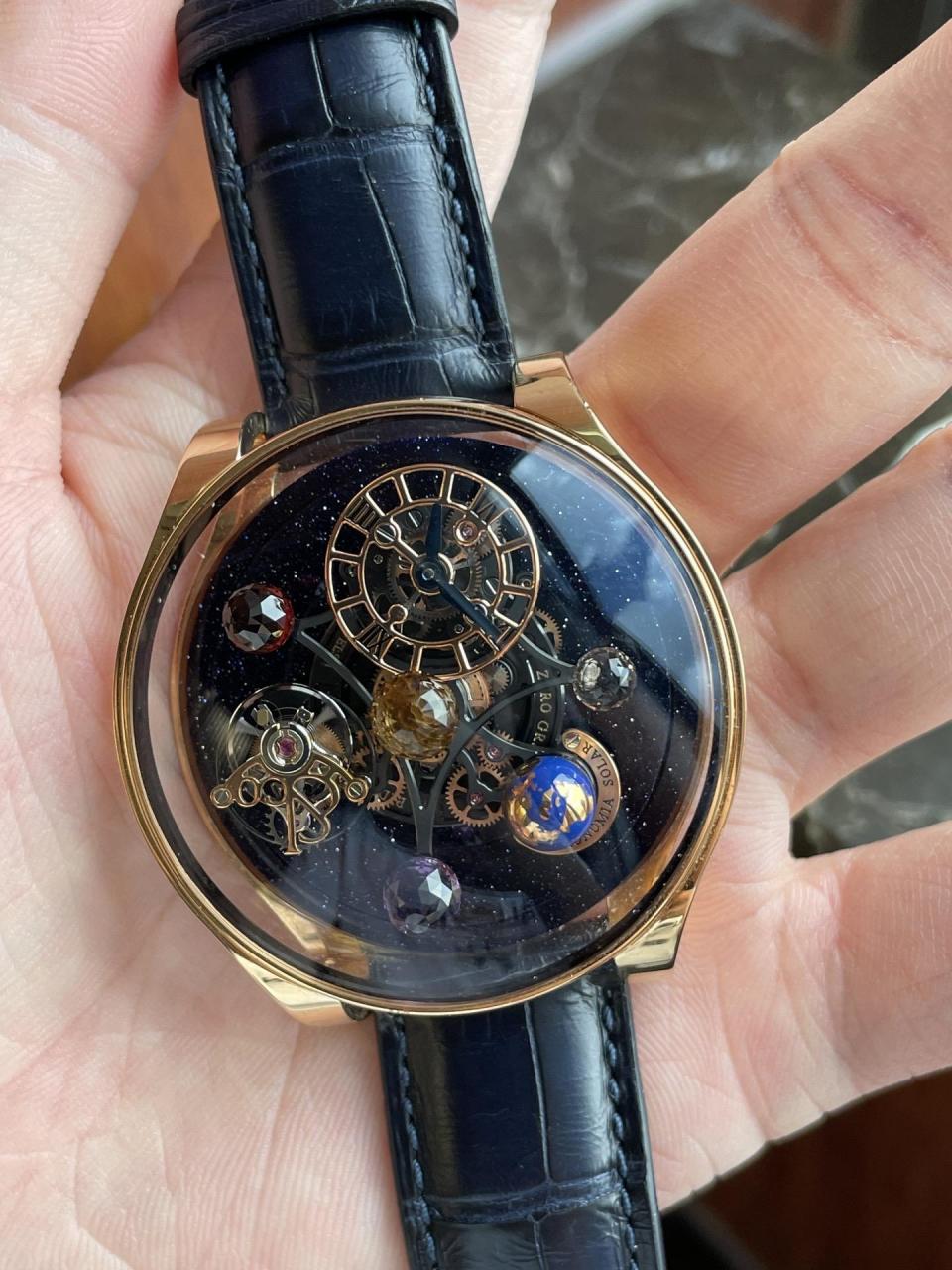 捷克豹 天体陀飞轮as300.40.ap.ak.