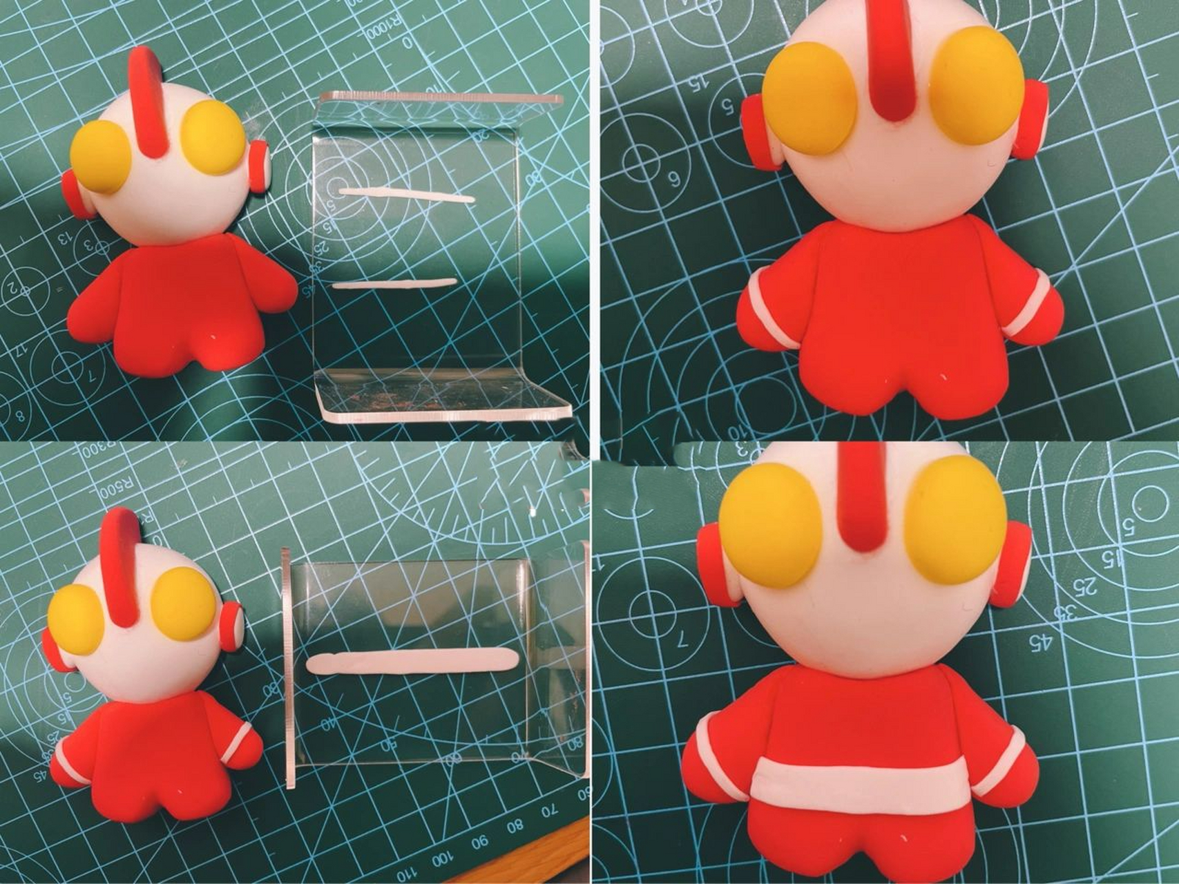 粘土教程7815奥特曼粘土步骤来啦7815 有啥不明白留言呀,希望