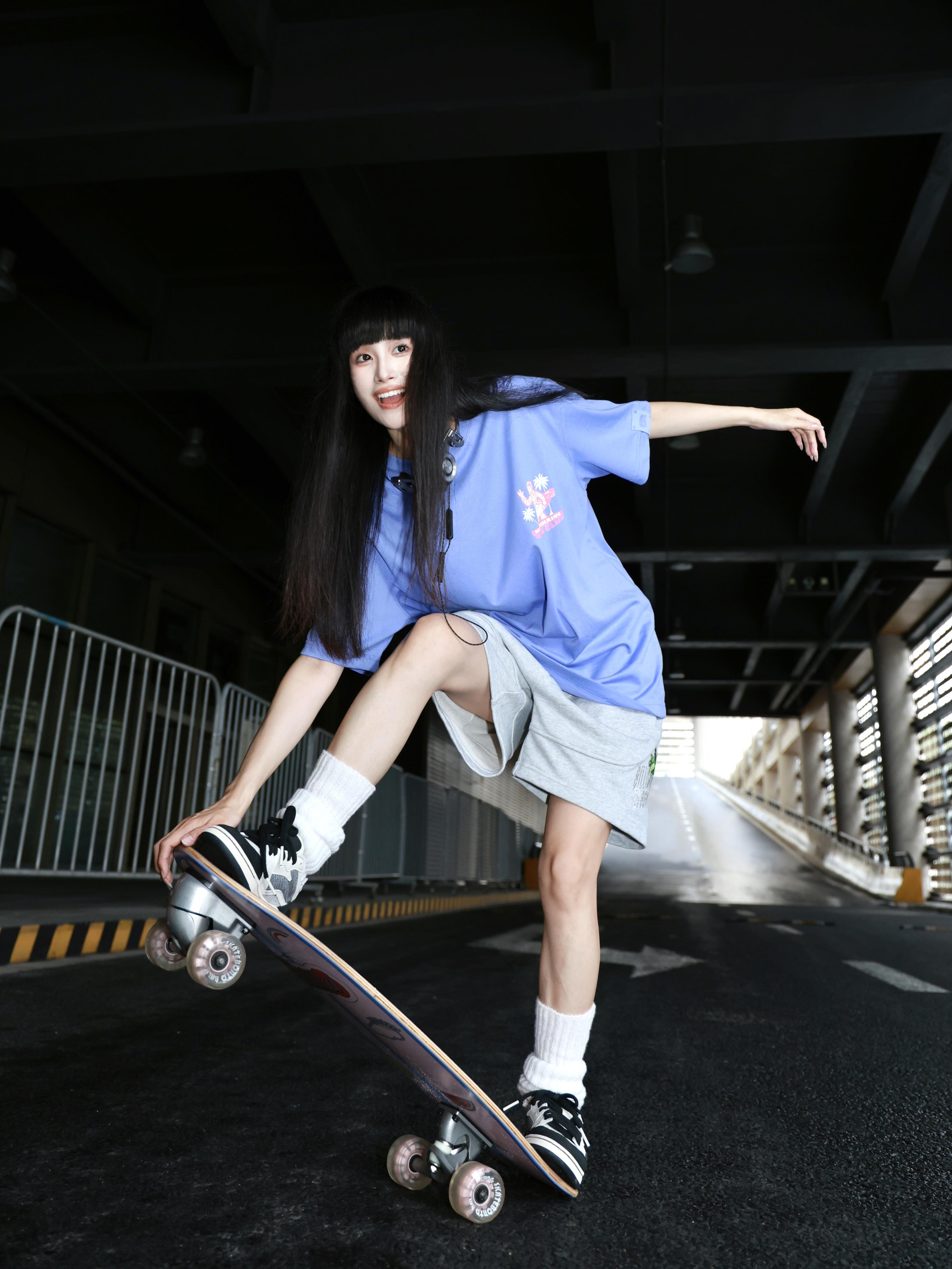 滑板的尽头是自由