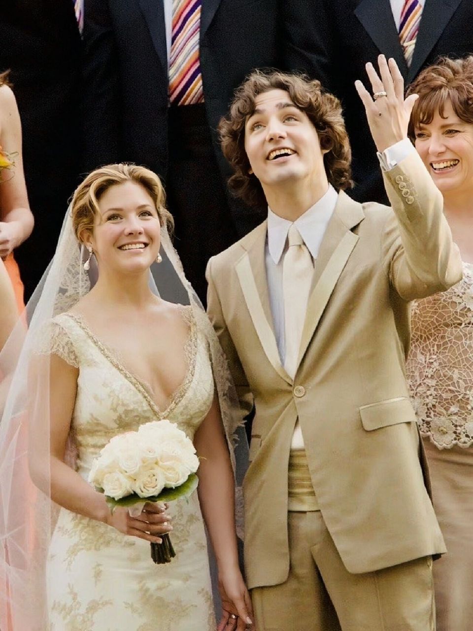 加拿大总理特鲁多和妻子苏菲的婚礼… 2005年特鲁多和苏菲结婚 特鲁多