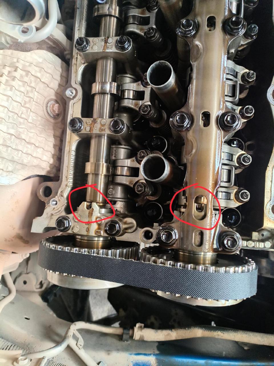 本田思域1.0t3缸机更换正时皮带