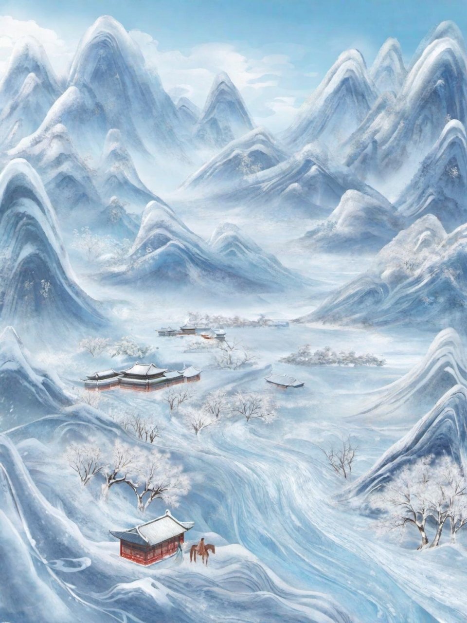 沁园春·雪 北国风光,千里冰封,万里雪飘.
