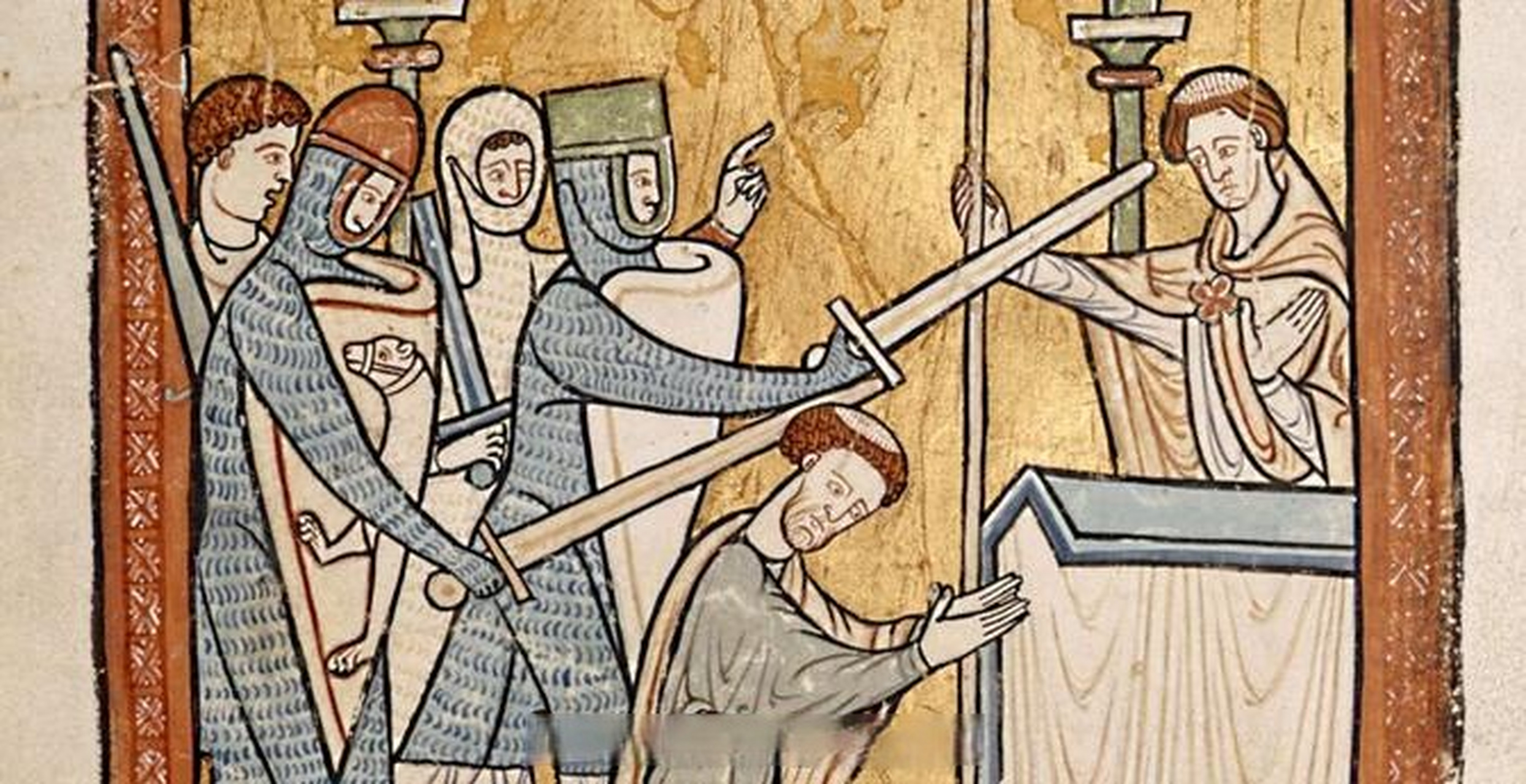 【#历史今日# 托马斯·贝克特去世】 圣托马斯·贝克特(英语:saint