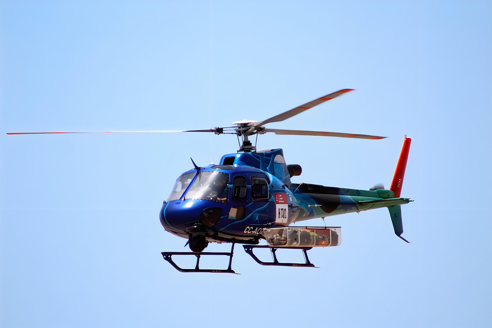 直升机图片 直升机(英文名称:helicopter)通常是指依靠发动机驱动旋翼