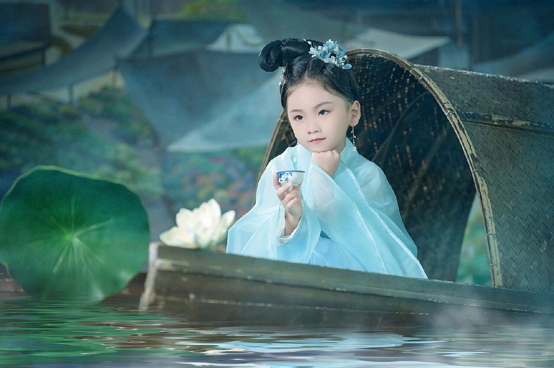 超适合小女孩拍的国风写真,江南可采莲96 超适合小女孩拍的古风写真