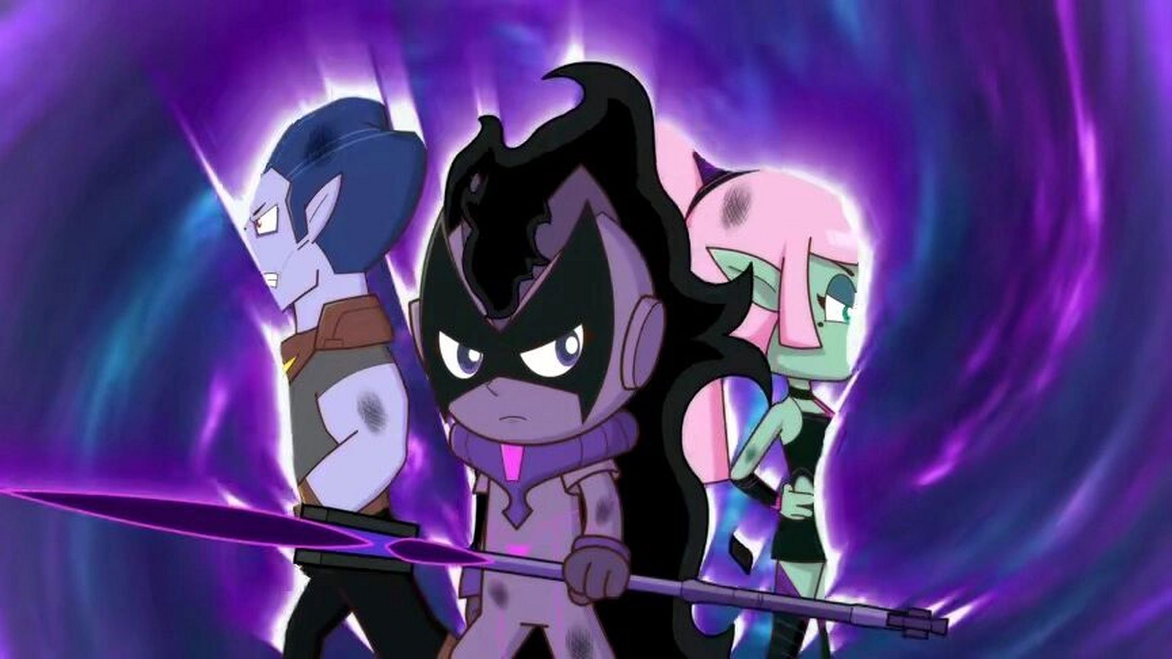 暗魔大人真的好帅! 小心超人也好帅!