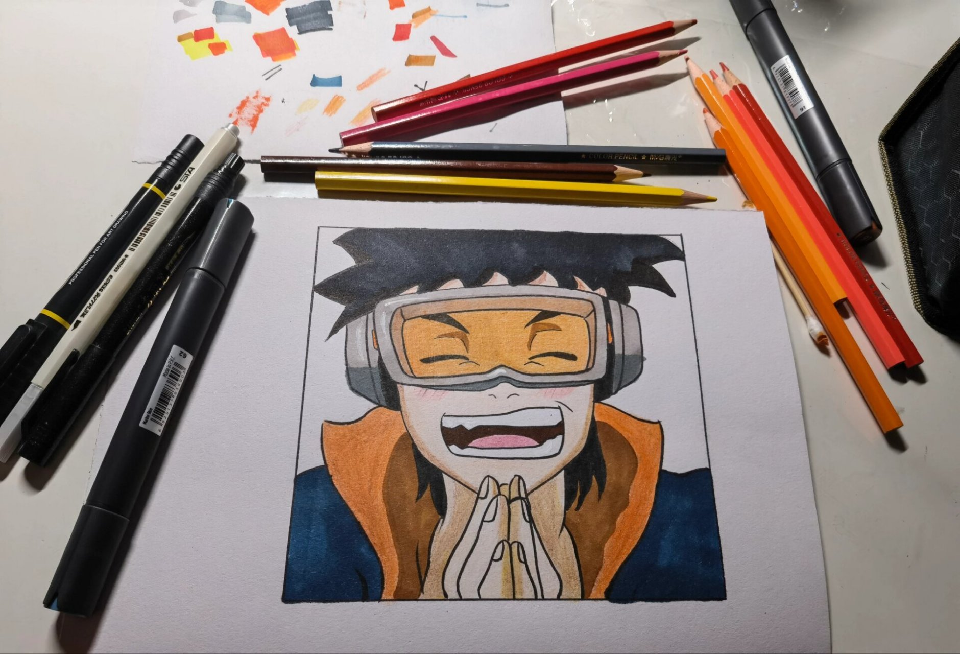 火影忍者 马克笔手绘