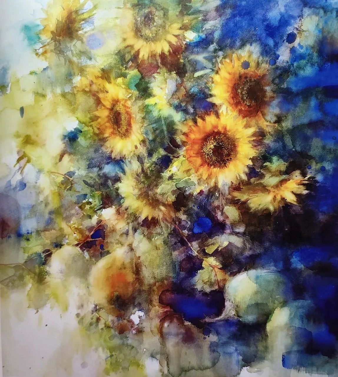 日本水彩画家永山裕子水彩作品欣赏 #绘画# #艺术# #水彩# #水彩静物