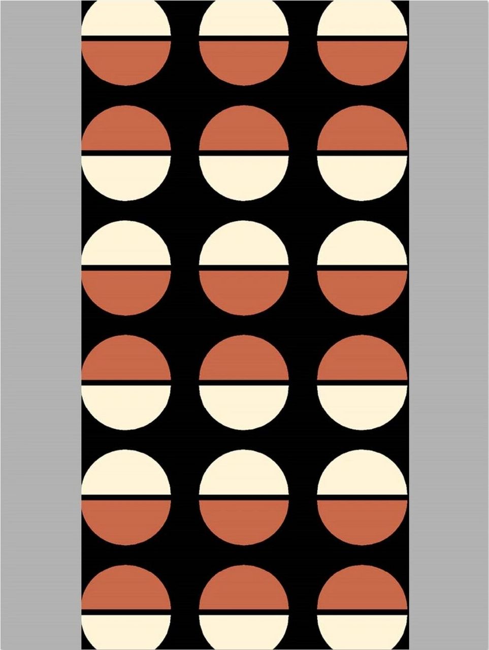 517期 焦糖色休闲几何图案 手机壁纸 授权 约稿请私信9393 #壁纸