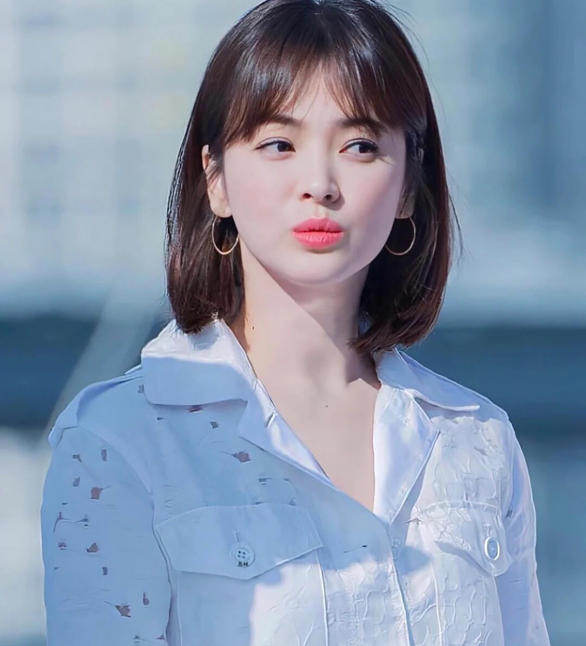 宋慧乔的超减龄发型 发型对了 直接年轻10岁 乔妹的不老容颜 搭配减龄