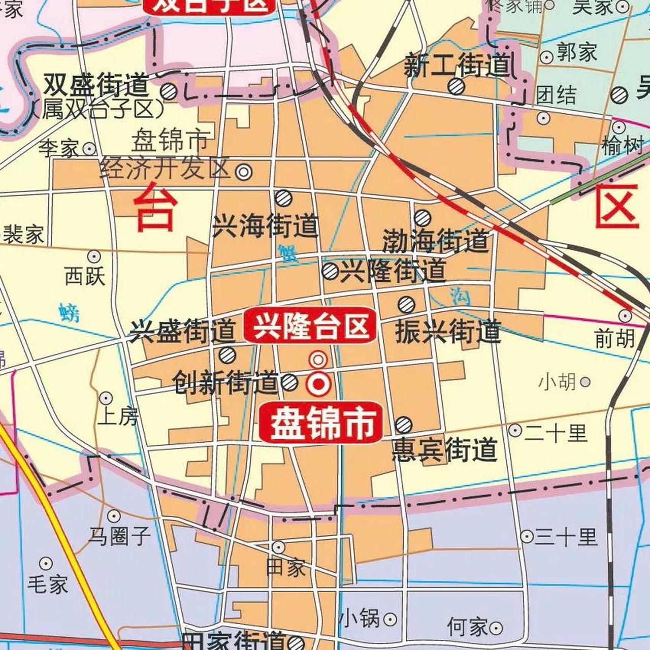 盘锦市位置图图片