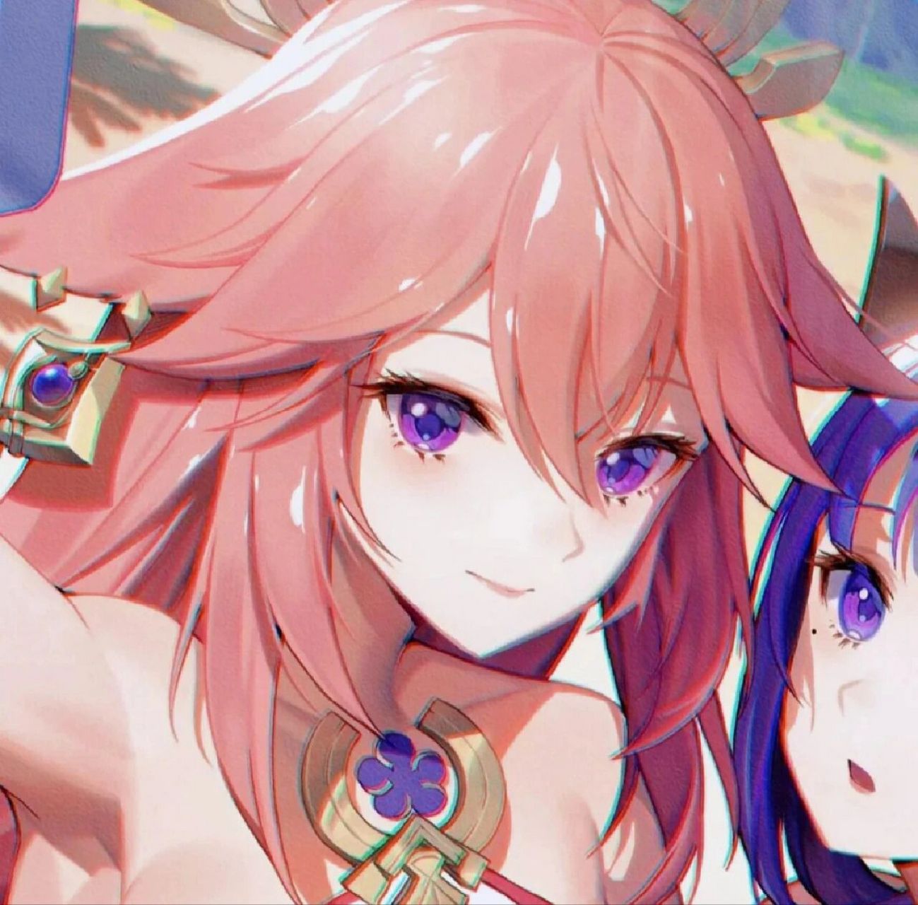 鸣神组闺蜜头像 因为上学原因可能会更的慢一些