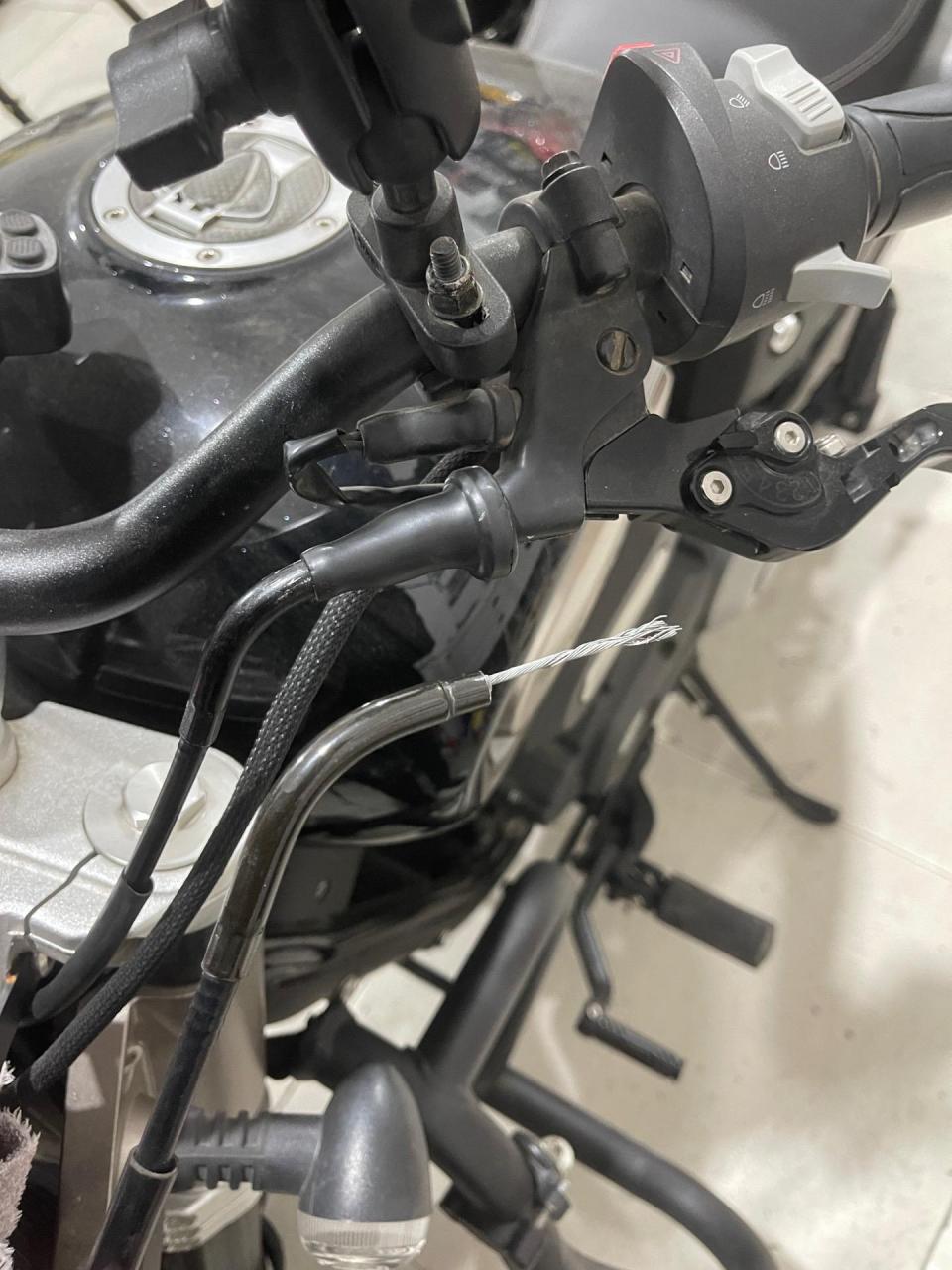 奔达金吉拉300离合线断裂更换