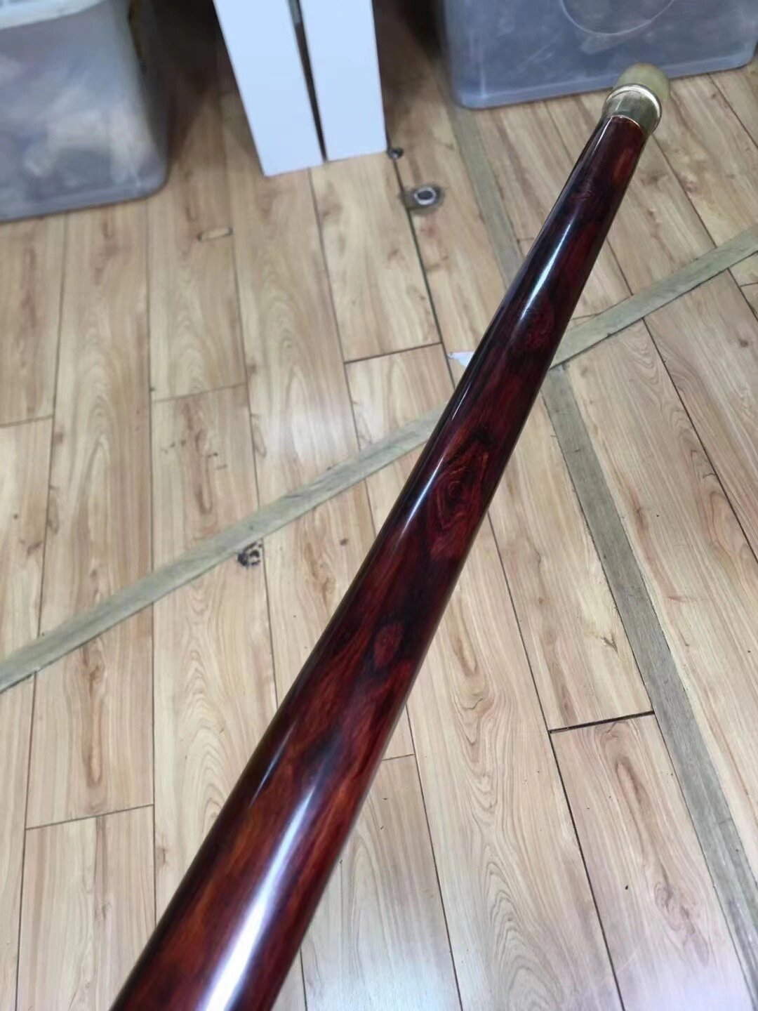精品海南黄花梨拐杖,高端大气上档次 精品海南黄花梨文明仗,高贵紫