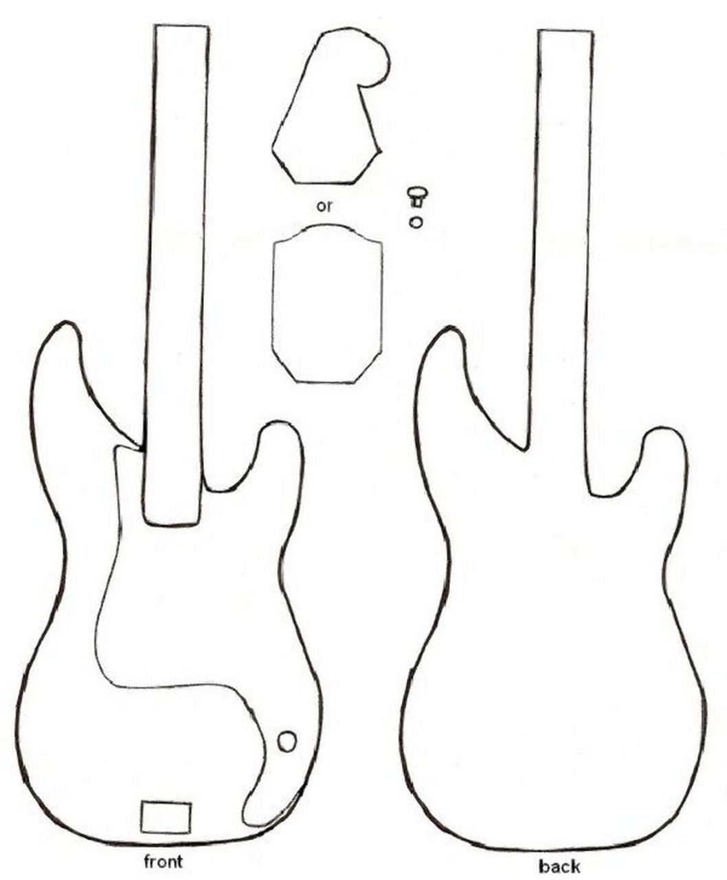 吉他92图纸 分享创意与灵感