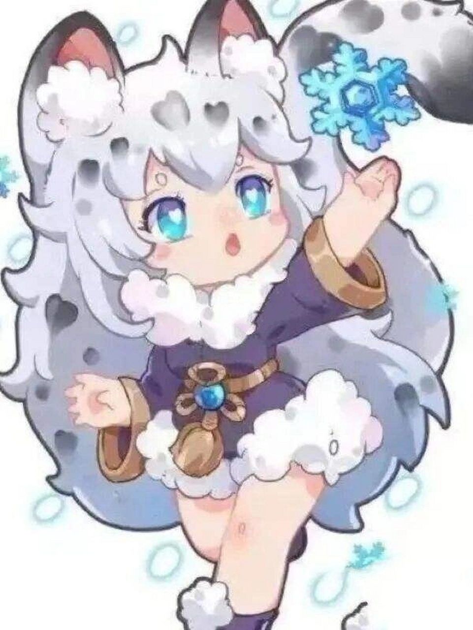 迷你世界雪球球头像和壁纸