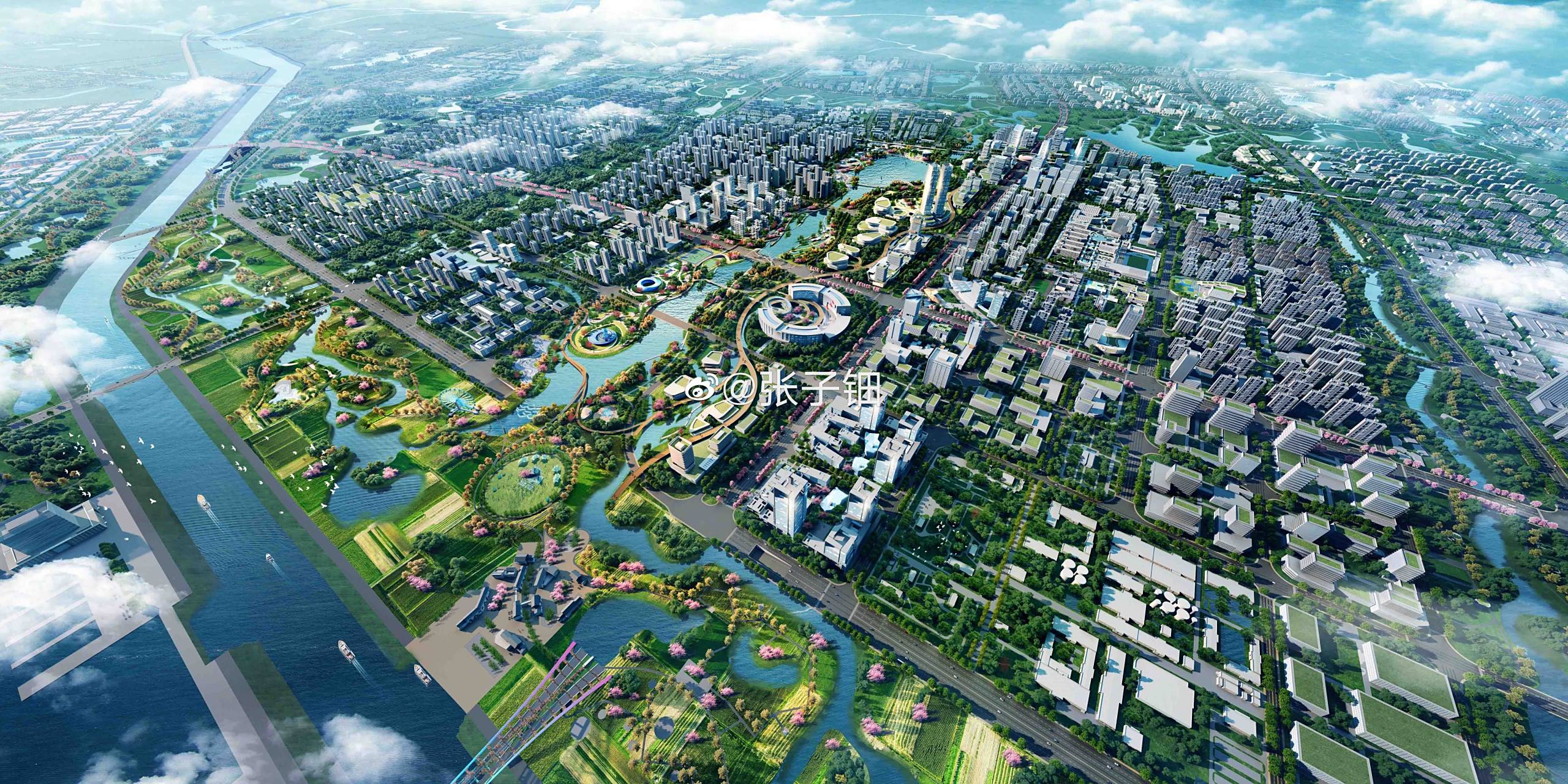 合肥蜀山区最新版运河新城规划图[good]