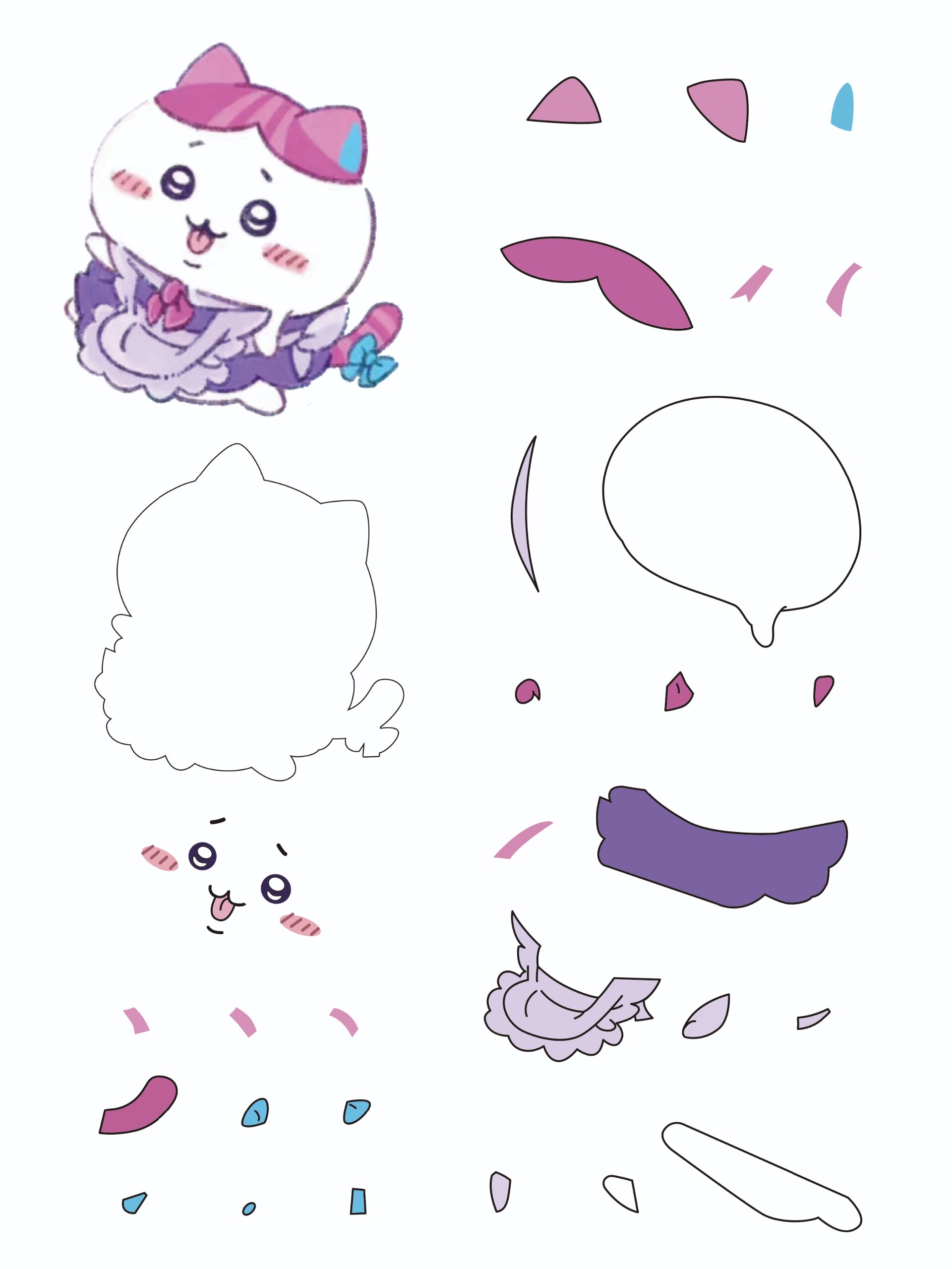 78不织布图纸大合集6015第一弹99