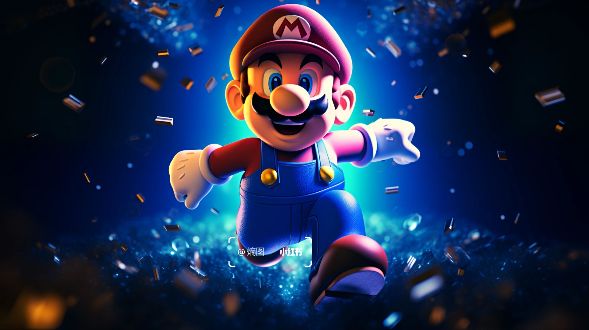 奥高清壁纸 电脑屏保壁纸平板壁纸高清特效4k 超级玛丽奥主题电脑桌面
