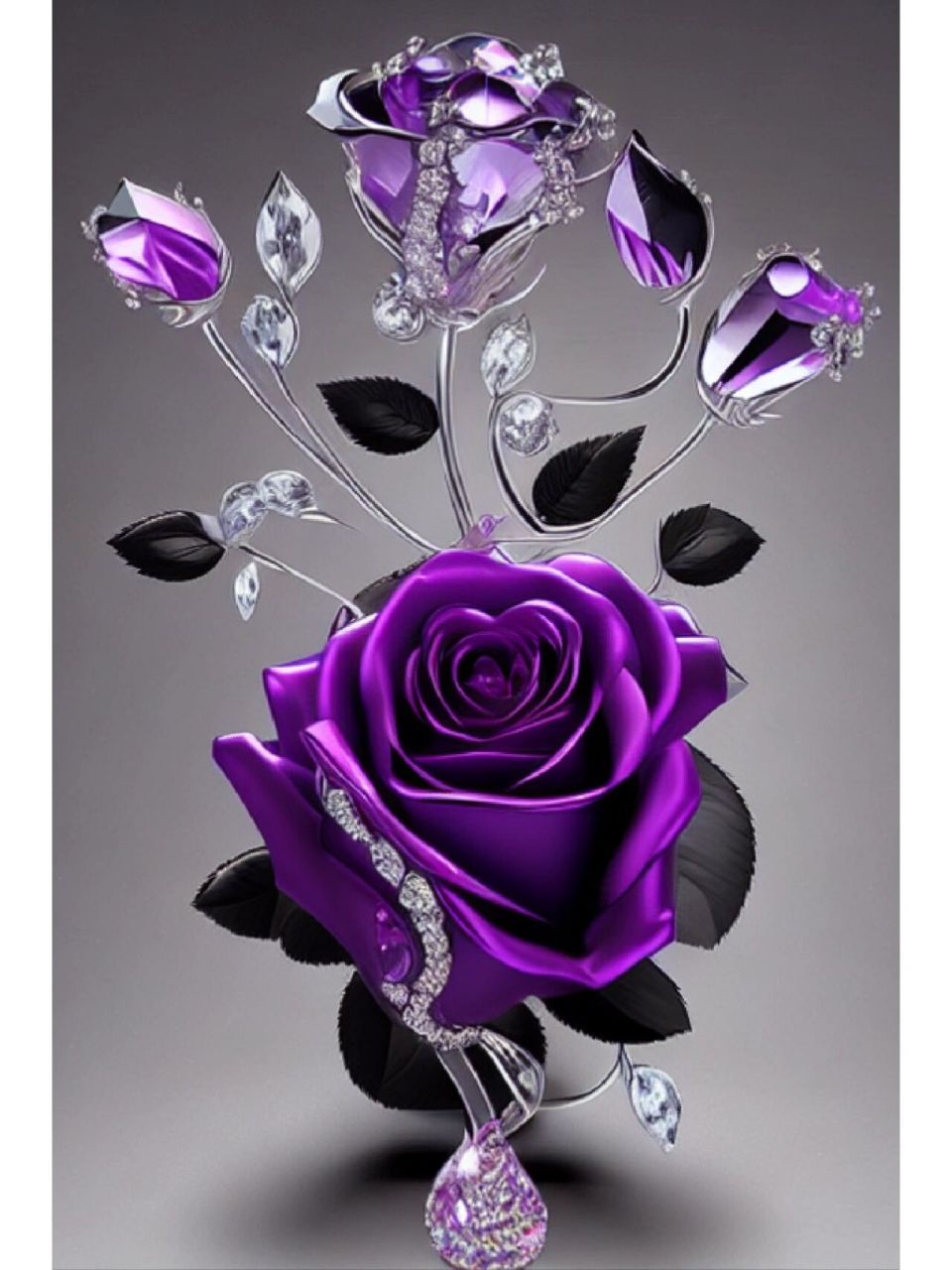 紫玫瑰花语:成熟的爱,你的幸福比我的重要 紫色玫瑰代表成熟的爱,当你