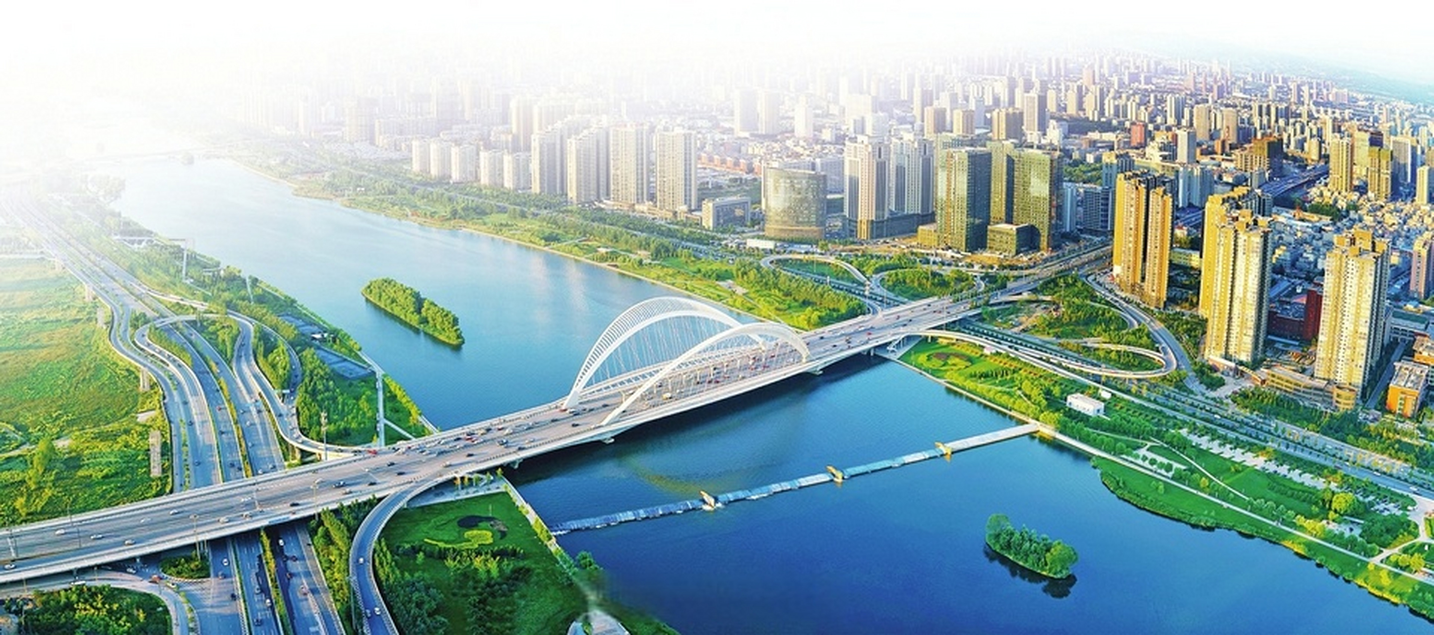 【山西中部城市群:相向而行 聚力发展】5月9日,山西中部城市群高质量