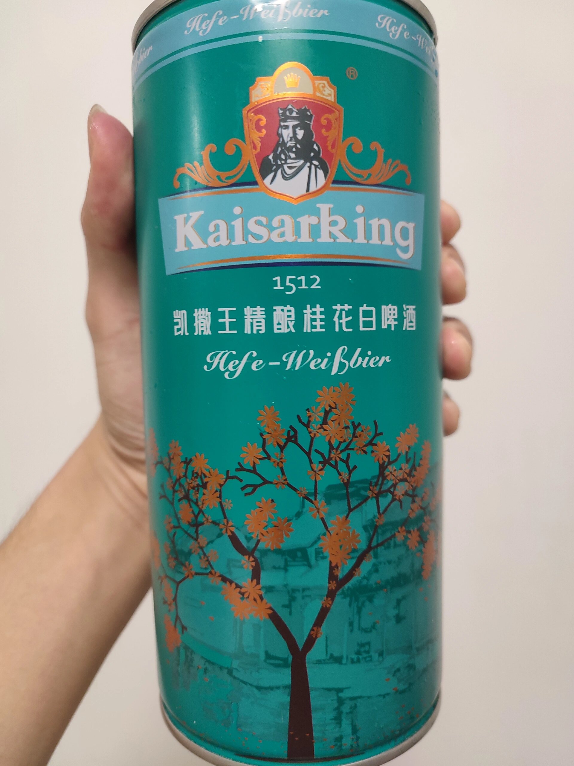 凯撒王精酿桂花白啤酒 9.9r