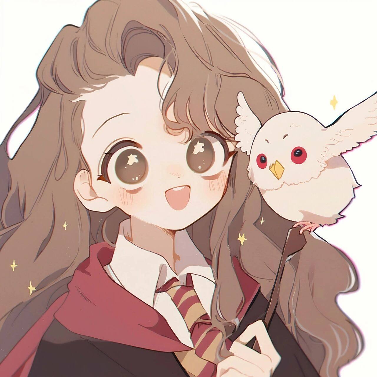 nijijourneyai头像vol.29 哈利波特格兰芬多 哈利波特的可爱风格头像.