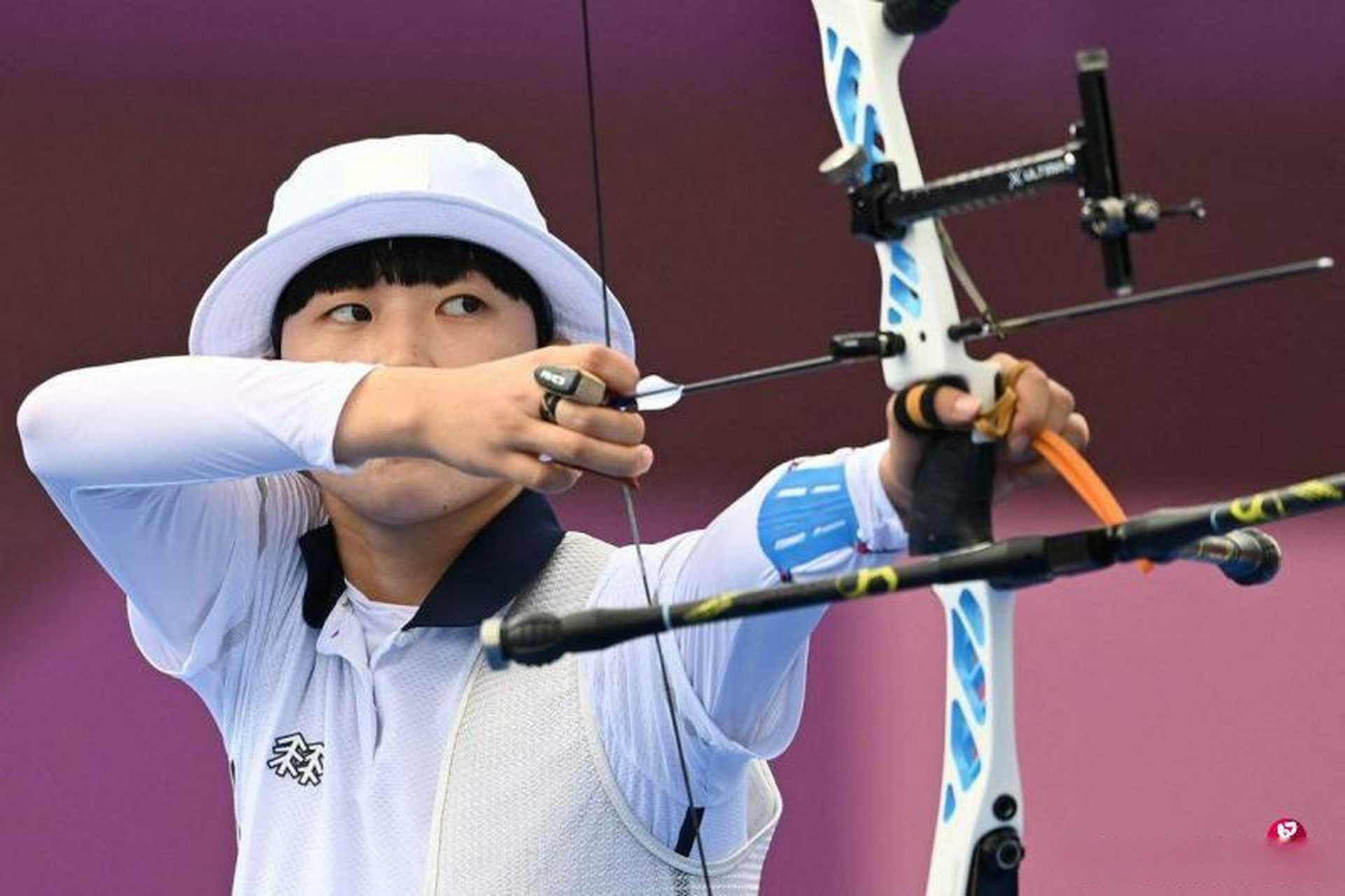 3月11日,韩国奥运选拔赛,东京奥运会射箭女团,混团和个人三金得主安山