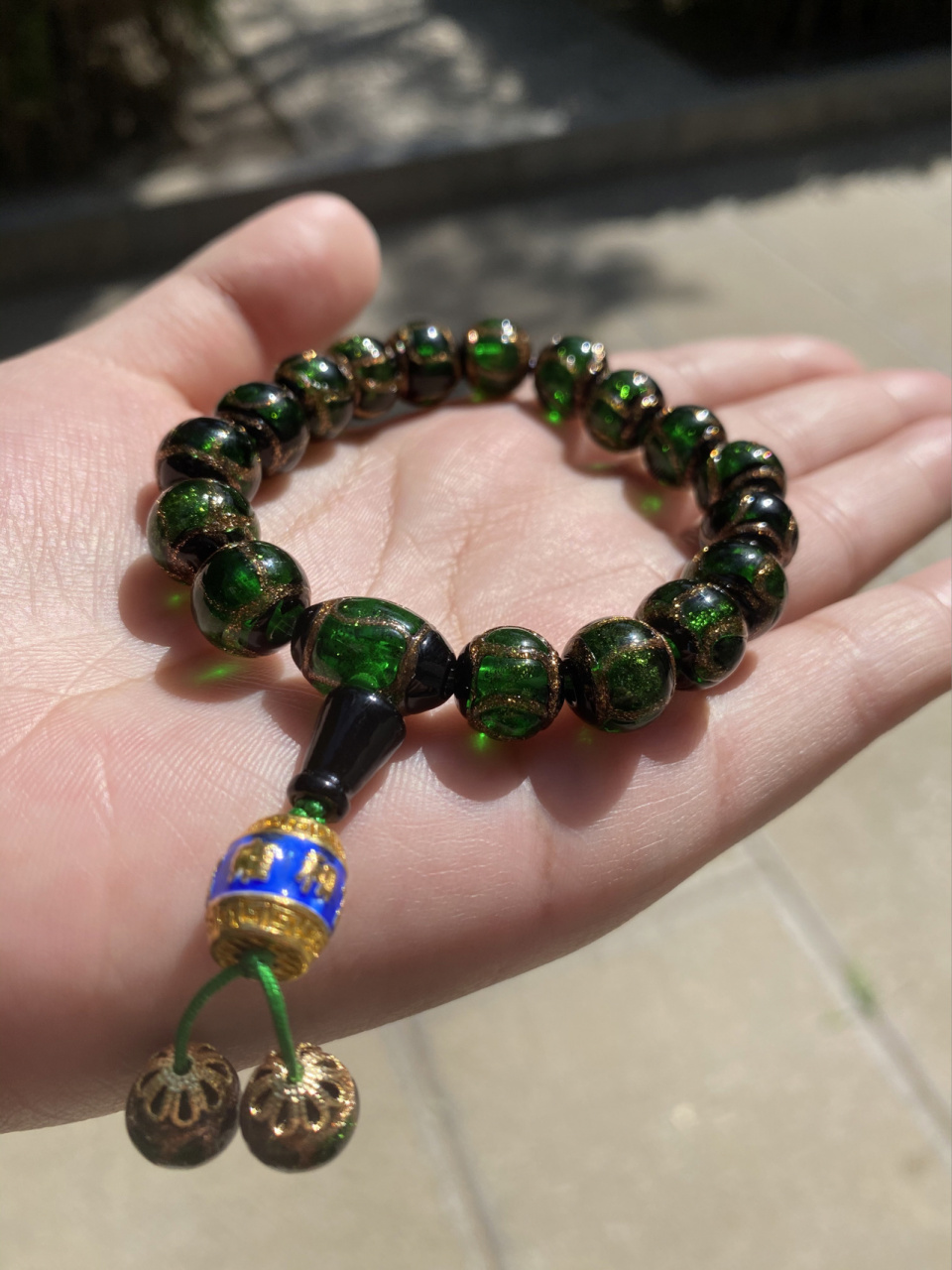 北京雍和宫香灰琉璃手串get 92看上好多姐妹都请到了香灰手串,我