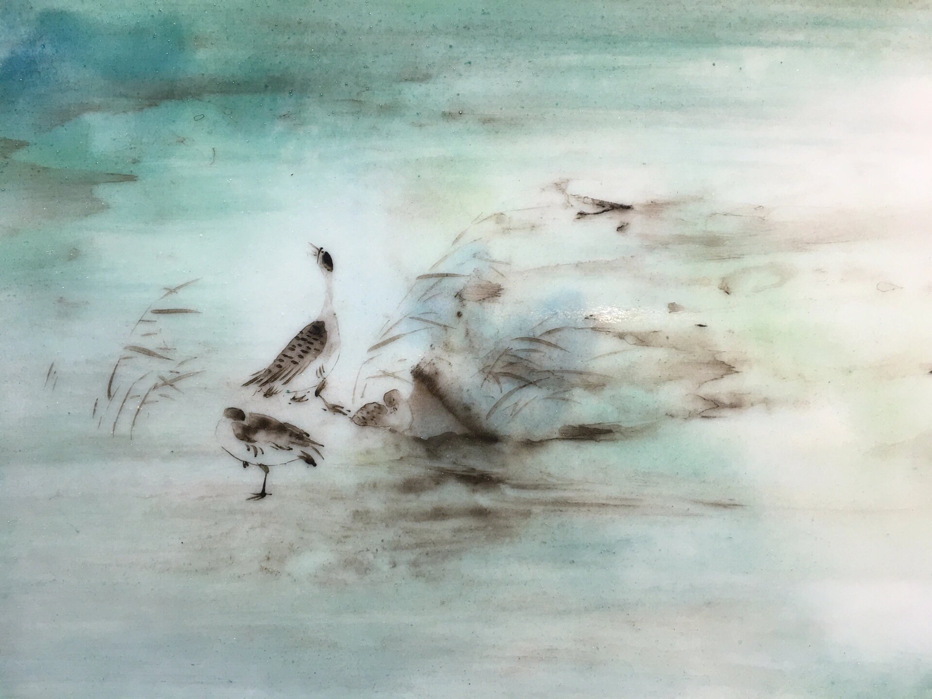 飞鸣食宿 作品《平沙落雁》