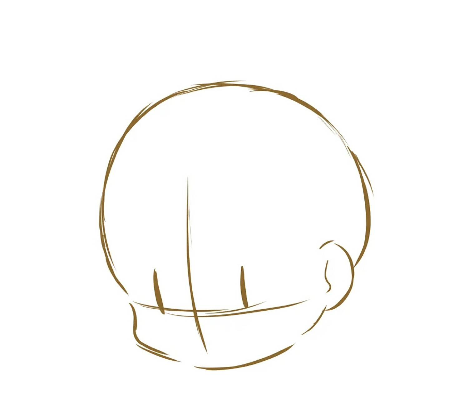 教你q版萌系人物头发的绘画技巧 90头发的线条要顺着头部的结构画