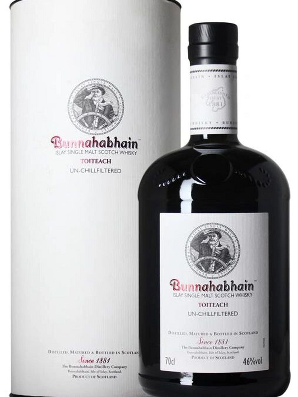 布纳哈本黑烟单一麦芽苏格兰威士忌 bunnahabhain toiteach islay